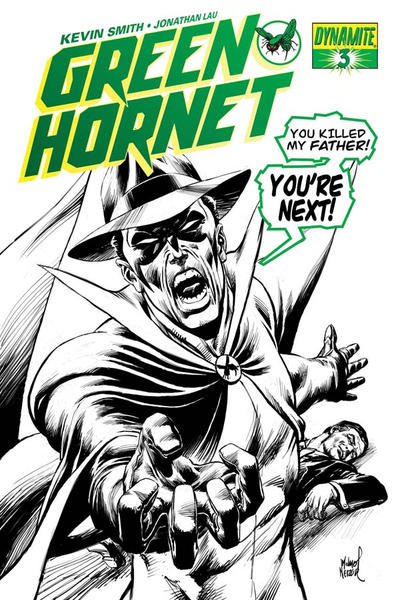 Cover for Green Hornet (Dynamite Entertainment, 2010 series) #3 [Michael Netzer Ultra Limited Death Cover]