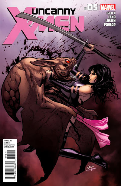 Cover for Uncanny X-Men (Marvel, 2012 series) #5