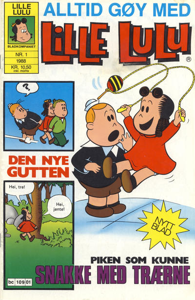 Cover for Lille Lulu (Bladkompaniet / Schibsted, 1988 series) #1/1988