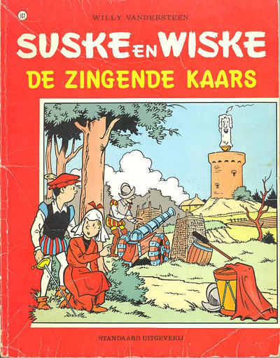 Cover for Suske en Wiske (Standaard Uitgeverij, 1967 series) #167 - De zingende kaars