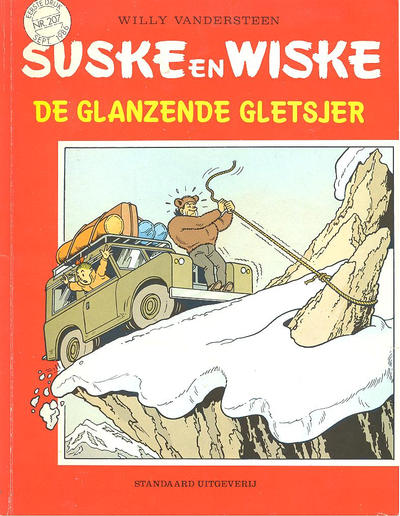 Cover for Suske en Wiske (Standaard Uitgeverij, 1967 series) #207 - De glanzende gletsjer