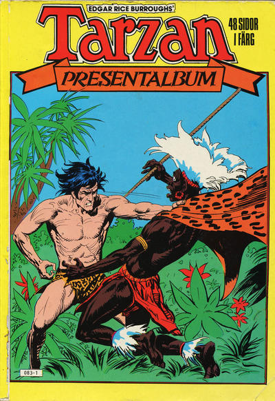 Cover for Tarzan presentalbum (Atlantic Förlags AB, 1978 series) #[1984]