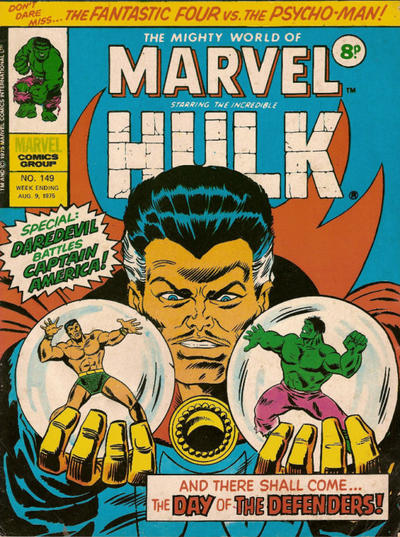 Cover for The Mighty World of Marvel (Marvel UK, 1972 series) #149