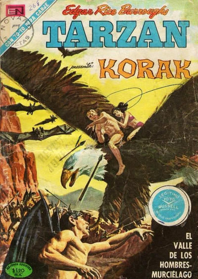 Cover for Tarzán (Editorial Novaro, 1951 series) #268
