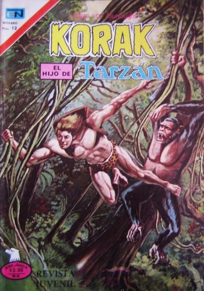 Cover for Korak (Editorial Novaro, 1972 series) #51 [Versión Española]