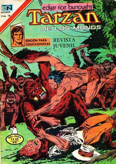 Cover for Tarzán (Editorial Novaro, 1951 series) #556 [Española]