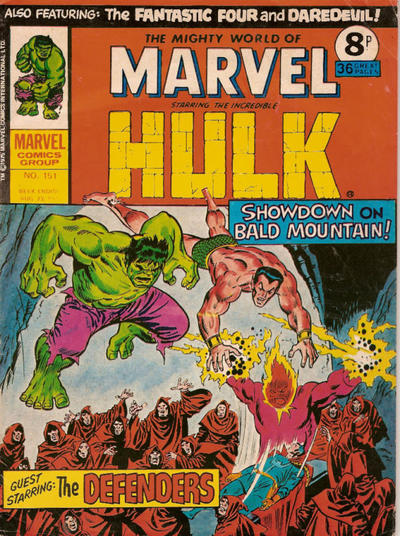 Cover for The Mighty World of Marvel (Marvel UK, 1972 series) #151