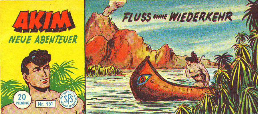 Cover for Akim Neue Abenteuer (Lehning, 1956 series) #151