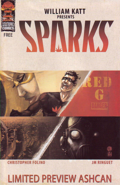Cover for Sparks Limited Preview Ashcan (Arcana, 2008 series) 