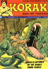 Cover for Edgar Rice Burroughs Korak, Son of Tarzan (Thorpe & Porter, 1971 series) #33