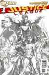 Cover Thumbnail for Justice League (2011 series) #1 [David Finch Sketch Cover]