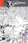 Cover Thumbnail for Superman (2011 series) #5 [George Pérez Black & White Wraparound Cover]