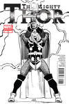 Cover for The Mighty Thor (Marvel, 2011 series) #6 [Architect Sketch Variant]