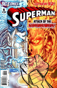 Cover for Superman (DC, 2011 series) #5