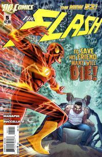 Cover Thumbnail for The Flash (DC, 2011 series) #5 [Direct Sales]