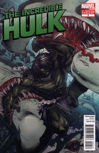 Cover for Incredible Hulk (Marvel, 2011 series) #2 [Second Printing Variant Cover by Marc Silvestri]