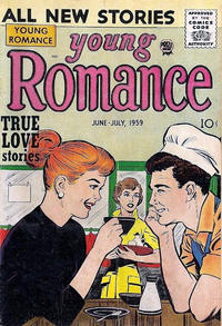 Cover for Young Romance (Prize, 1947 series) #v12#4 [100]