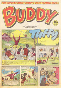 Cover Thumbnail for Buddy (D.C. Thomson, 1981 series) #81