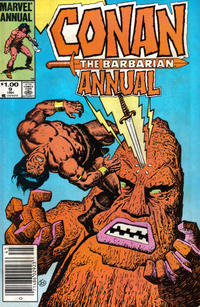 Cover for Conan Annual (Marvel, 1973 series) #9 [Newsstand]