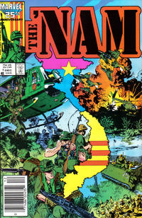 Cover Thumbnail for The 'Nam (Marvel, 1986 series) #1 [Newsstand]