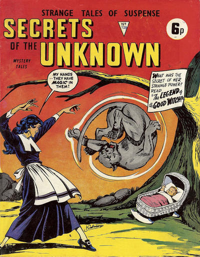Cover for Secrets of the Unknown (Alan Class, 1962 series) #128