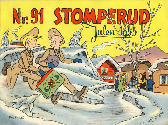 Cover for Nr. 91 Stomperud (Ernst G. Mortensen, 1938 series) #1955