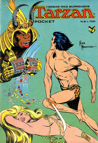 Cover for Tarzan Pocket (Editrice Cenisio, 1974 series) #6