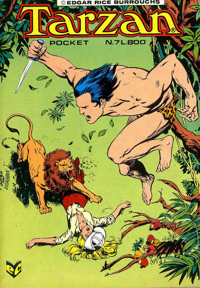 Cover for Tarzan Pocket (Editrice Cenisio, 1974 series) #7