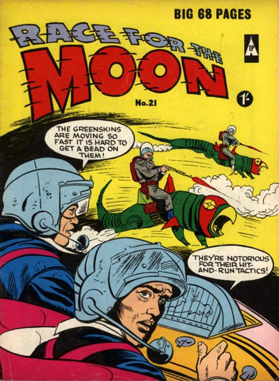 Cover for Race for the Moon (Thorpe & Porter, 1962 ? series) #21