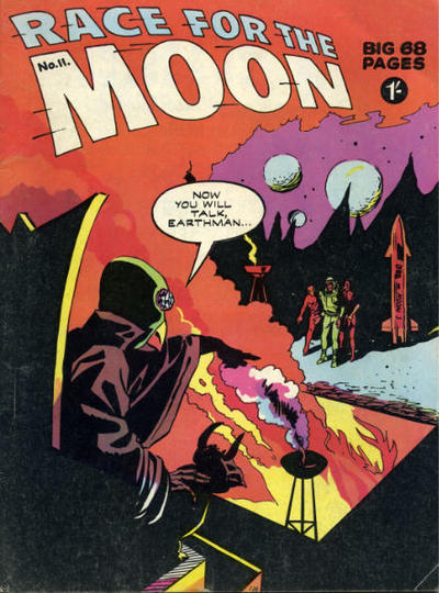 Cover for Race for the Moon (Thorpe & Porter, 1962 ? series) #11
