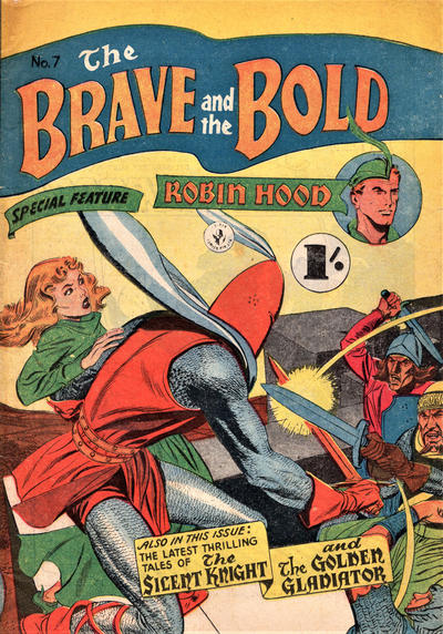 Cover for The Brave and the Bold (K. G. Murray, 1956 series) #7