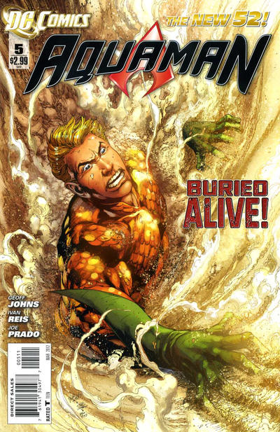 Cover for Aquaman (DC, 2011 series) #5 [Direct Sales]