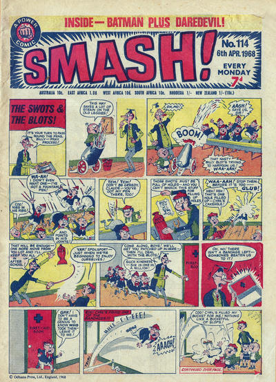 Cover for Smash! (IPC, 1966 series) #114