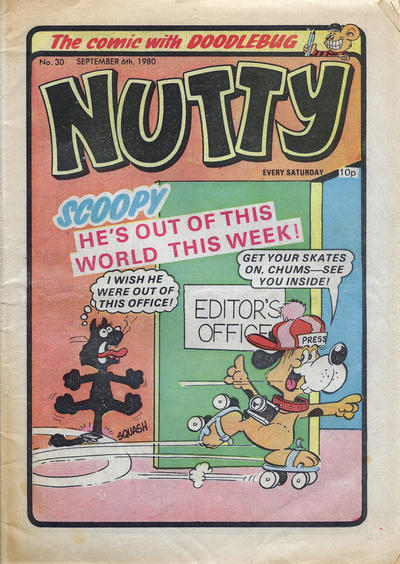 Cover for Nutty (D.C. Thomson, 1980 series) #30