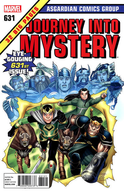 Cover for Journey into Mystery (Marvel, 2011 series) #631 [Marvel Comics 50th Anniversary Variant Cover]