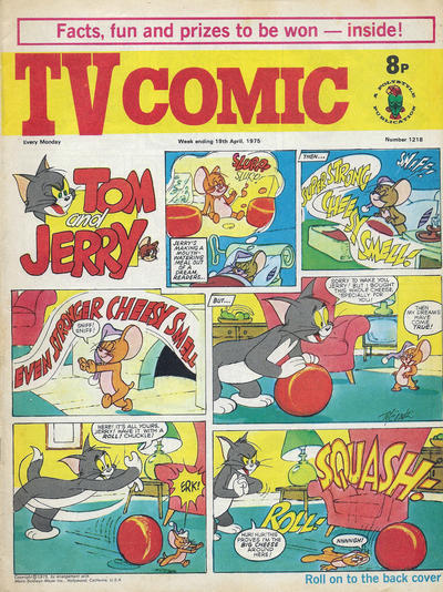 Cover for TV Comic (Polystyle Publications, 1951 series) #1218
