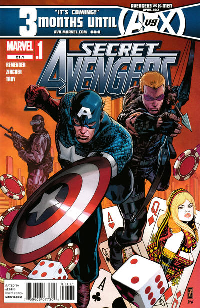 Cover for Secret Avengers (Marvel, 2010 series) #21.1
