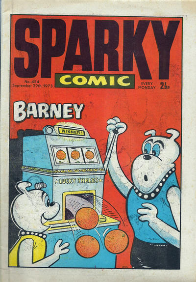 Cover for Sparky (D.C. Thomson, 1965 series) #454