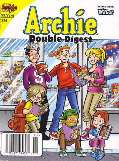 Cover for Archie (Jumbo Comics) Double Digest (Archie, 2011 series) #224 [Newsstand]