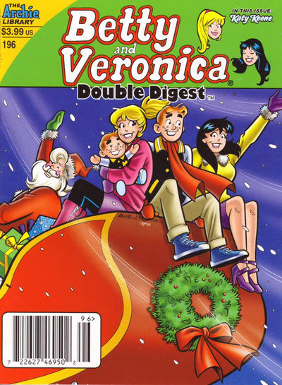Cover for Betty & Veronica (Jumbo Comics) Double Digest (Archie, 1987 series) #196 [Newsstand]