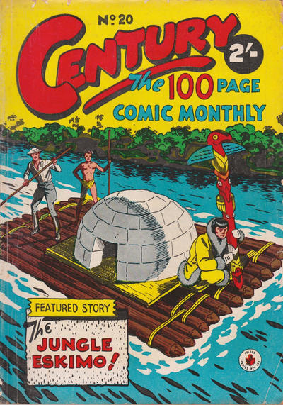 Cover for Century, The 100 Page Comic Monthly (K. G. Murray, 1956 series) #20