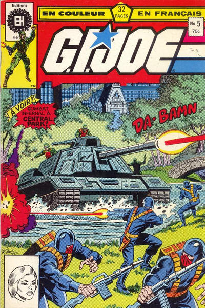 Cover for G.I. Joe (Editions Héritage, 1982 series) #5