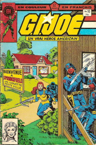 Cover for G.I. Joe (Editions Héritage, 1982 series) #10
