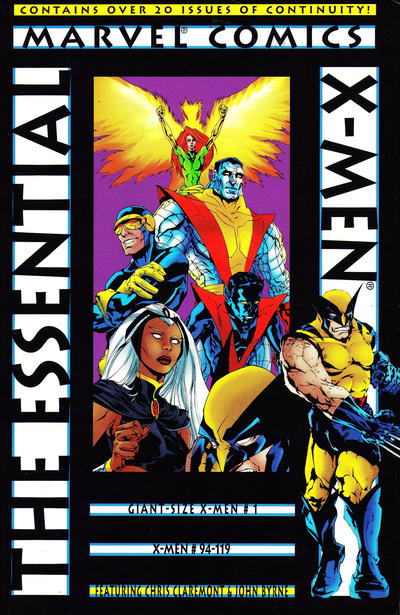 Cover for Essential X-Men (Marvel, 1996 series) #1 [First Printing]