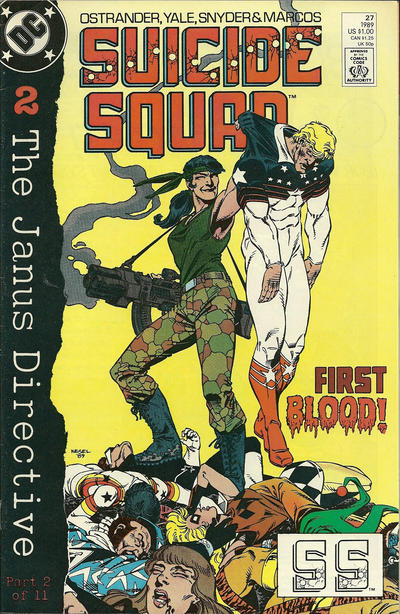 Cover for Suicide Squad (DC, 1987 series) #27 [Direct]