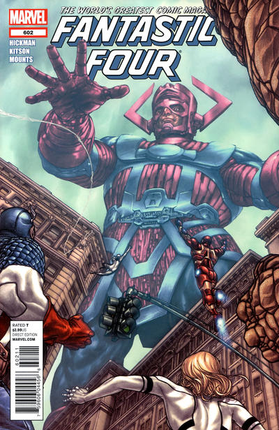Cover for Fantastic Four (Marvel, 2012 series) #602