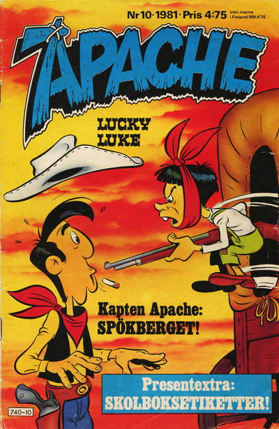 Cover for Apache (Semic, 1980 series) #10/1981