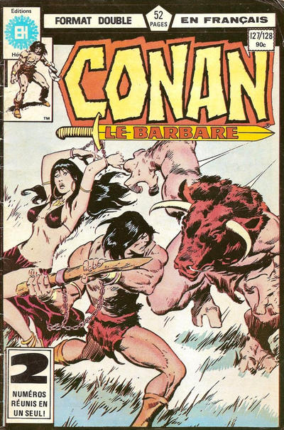 Cover for Conan le Barbare (Editions Héritage, 1972 series) #127/128