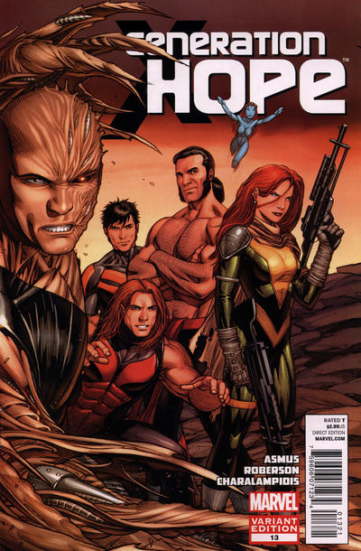 Cover for Generation Hope (Marvel, 2011 series) #13 [Direct Market Variant Cover by Dale Keown]