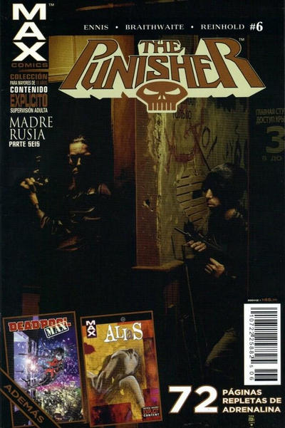 Cover for Marvel Max: The Punisher (Editorial Televisa, 2011 series) #6